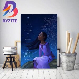 Disney Wish Movie A Story A Century In The Making Home Decor Poster Canvas