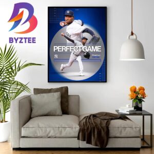 Domingo German Pitches The First Perfect Game Since 2012 With New York Yankees In MLB Home Decor Poster Canvas