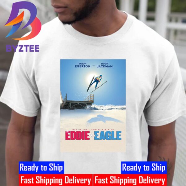 Eddie The Eagle Tribute Poster Unisex T-Shirt