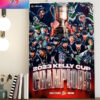 2023 Kelly Cup Champions Are Florida Everblades Home Decor Poster Canvas