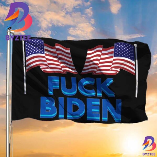 Fuck Biden Flag Fuck Joe Biden Flag For Anti Biden Gifts For Outdoor Decor 2 Sides Garden House Flag