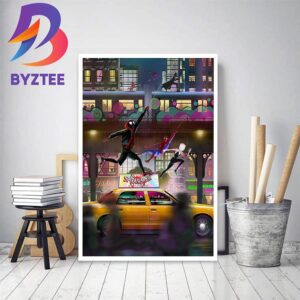 Great Poster For Spider Man Into The Spider Verse Home Decor Poster Canvas