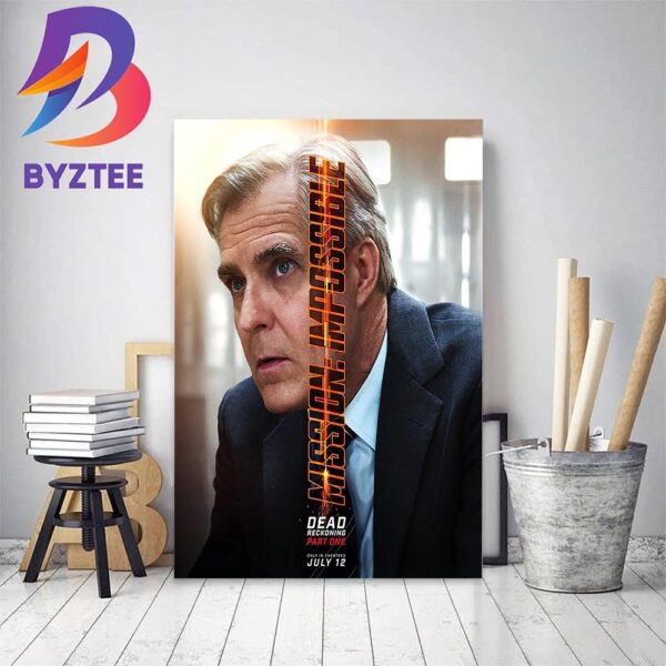 Henry Czerny is Kittridge In Mission Impossible Dead Reckoning Part One Home Decor Poster Canvas