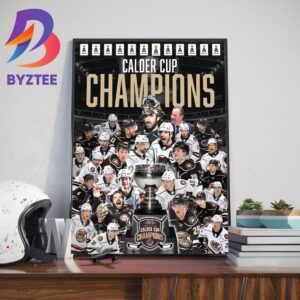 Hershey Bears Are 2023 Calder Cup Champions Home Decor Poster Canvas
