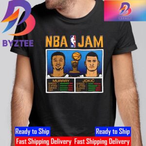 Homage Nikola Jokic And Jamal Murray Denver Nuggets NBA Jam Unisex T-Shirt