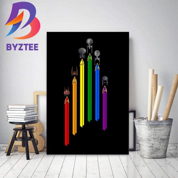 IDIC Infinite Diversity in Infinite Combinations Happy Pride Month Home Decor Poster Canvas