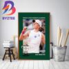 Iga Swiatek 2023 Roland Garros Champions French Open Home Decor Poster Canvas