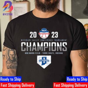 Indiana State Sycamores Missouri Valley Conference Tournament Champions Unisex T-Shirt