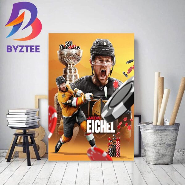 Jack Eichel Is A Stanley Cup Champion 2023 Home Decor Poster Canvas