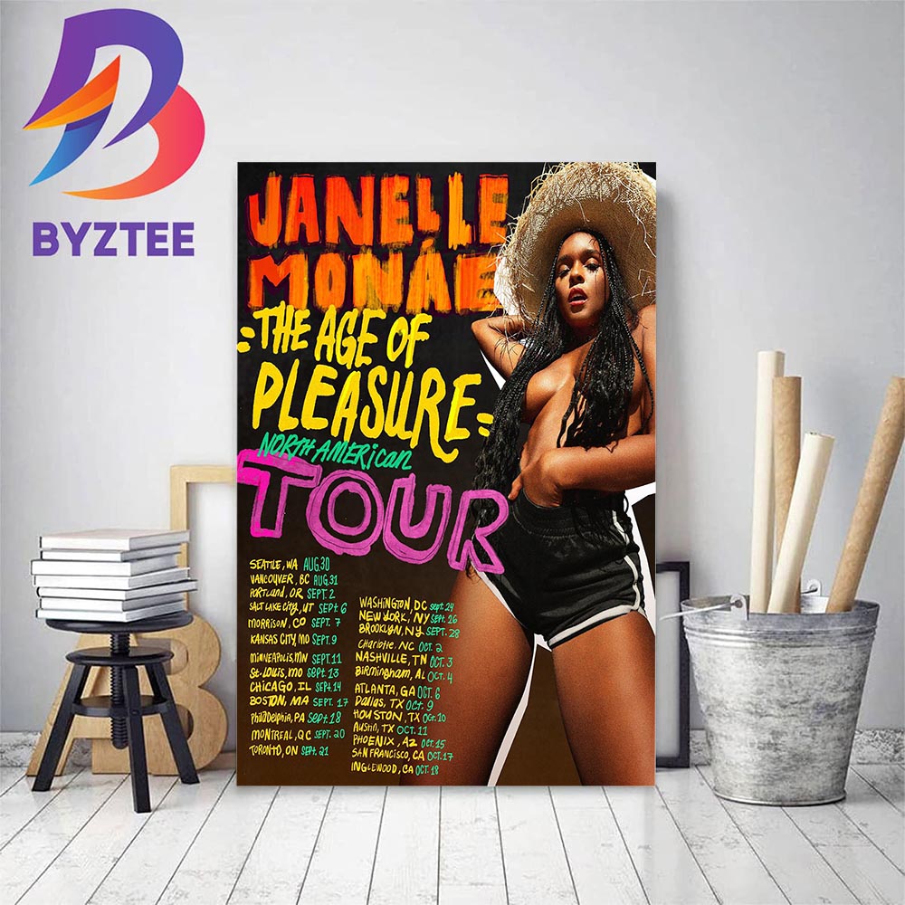 janelle monae tour poster