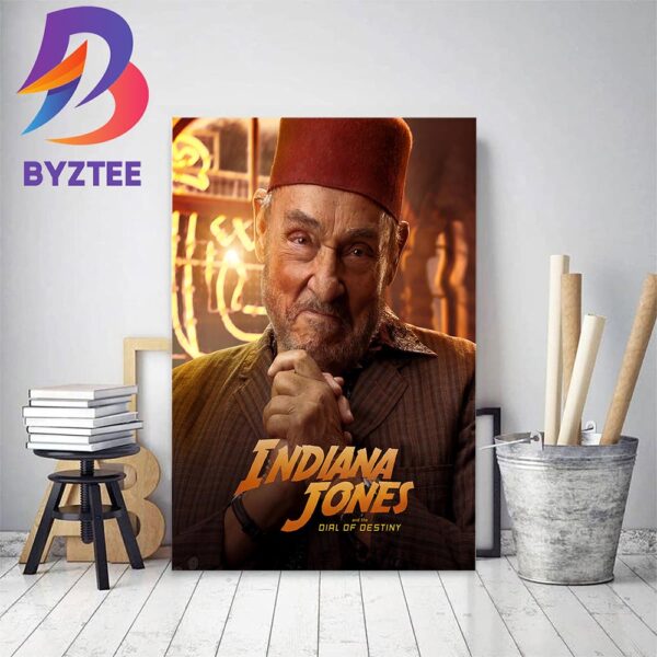 John Rhys-Davies As Sallah In Indiana Jones And The Dial Of Destiny 2023 Poster Home Decor Poster Canvas