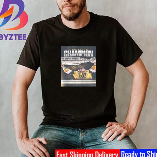 Jonathan Marchessault And Vegas Golden Knights Are 2023 Stanley Cup Champions Unisex T-Shirt