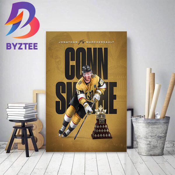 Jonathan Marchessault Is The 2023 Conn Smythe Trophy Winner Home Decor Poster Canvas