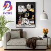 Kris Letang Is The 2023 Bill Masterton Trophy Winner Home Decor Poster Canvas