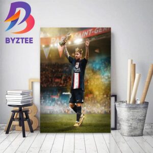 Lionel Messi Leave Paris Saint-Germain This Summer Home Decor Poster Canvas