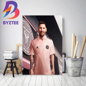 Lionel Messi To Inter Miami And Play In MLS Home Decor Poster Canvas