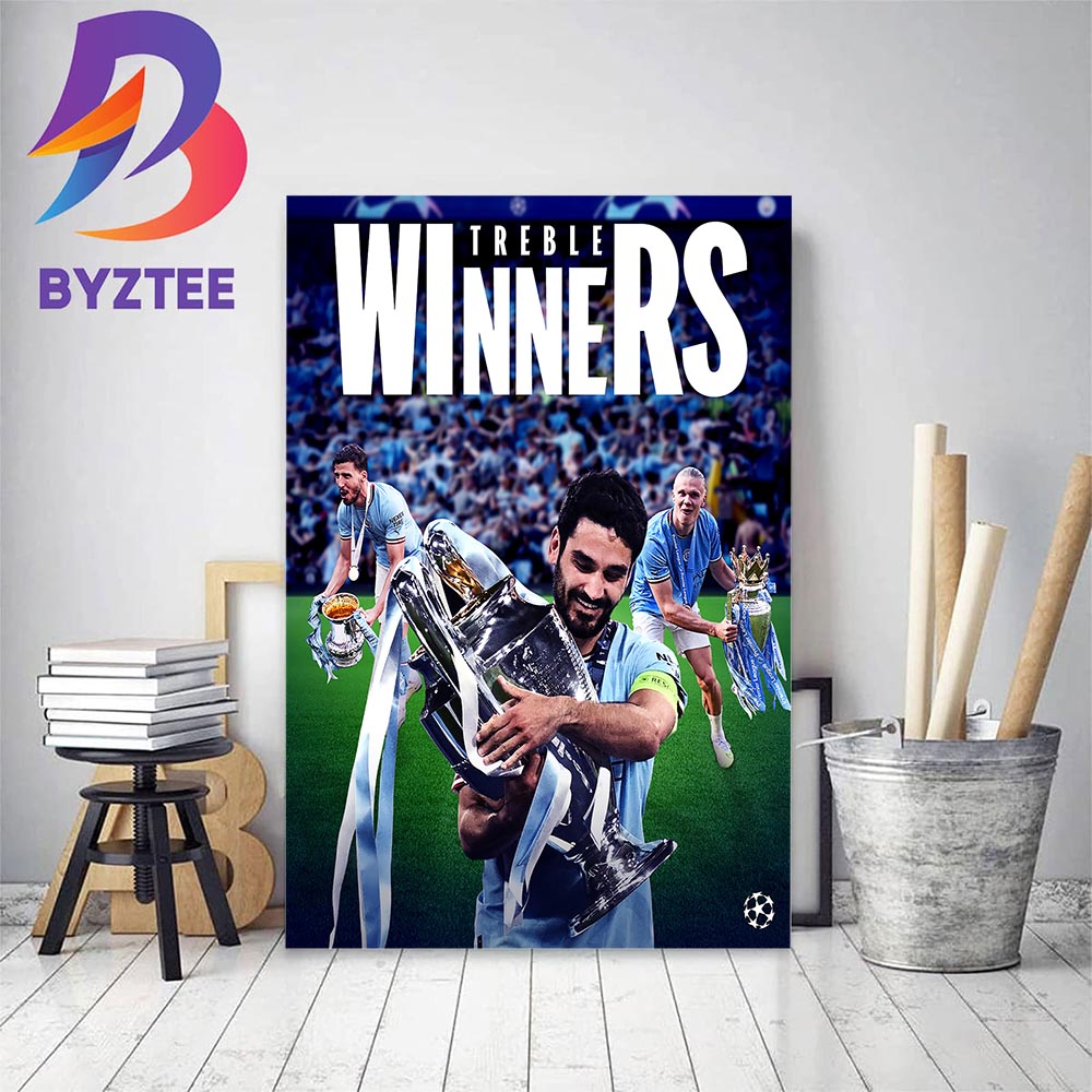 2022-23 UEFA Champions League Final Are Manchester City Vs Inter Milan At  Istanbul Home Decor Poster Canvas - Byztee