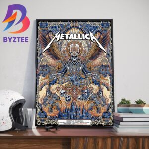 Metallica Gothenburg Sweden In M72 World Tour Home Decor Poster Canvas