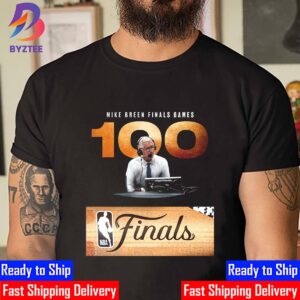 Mike Breen Will Call 100th NBA Finals Games Unisex T-Shirt