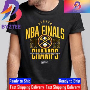 NBA Finals Champs 2022-2023 Denver Nuggets Unisex T-Shirt