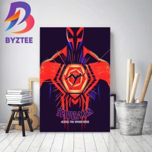 New Poster Art For Spider Man Across The Spider Verse Home Decor Poster Canvas