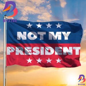 Not My President Flag Biden Is Not My President Flag For Yard Decor For Anti Biden 2 Sides Garden House Flag