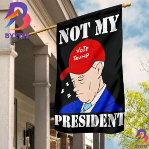 Not My President Flags Fuck Your Feelings Flag Outdoor Decor 2 Sides Garden House Flag