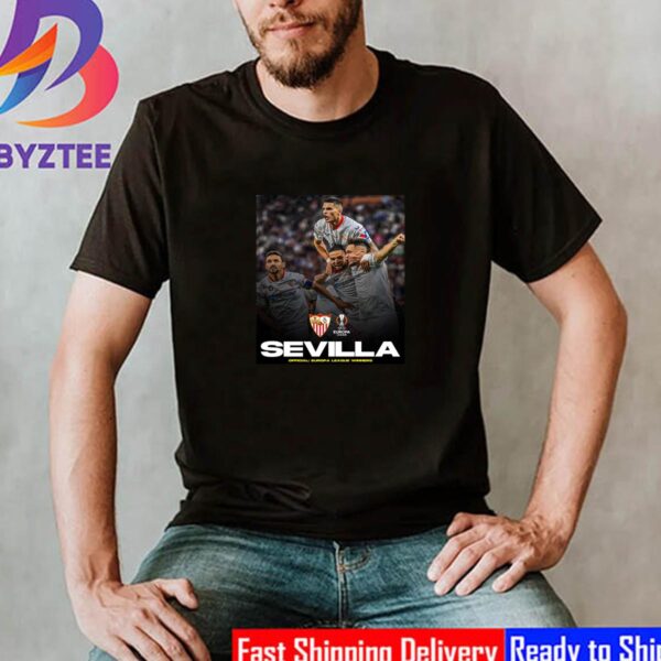 Official 2022-23 UEFA Europa League Winners Are Sevilla Unisex T-Shirt