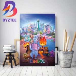Official Elemental 4DX Poster Home Decor Poster Canvas