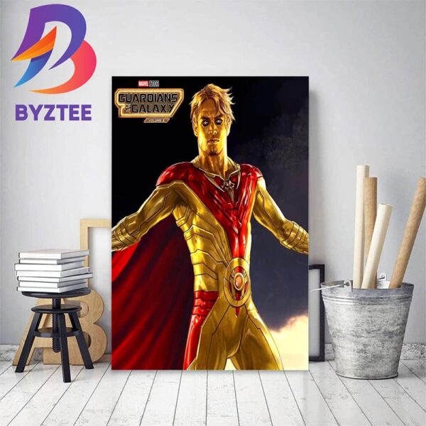 Official New Poster For Adam Warlock In Guardians Of The Galaxy Vol 3 Home Decor Poster Canvas