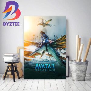 Official New Poster For Avatar The Way Of Water Home Decor Poster Canvas