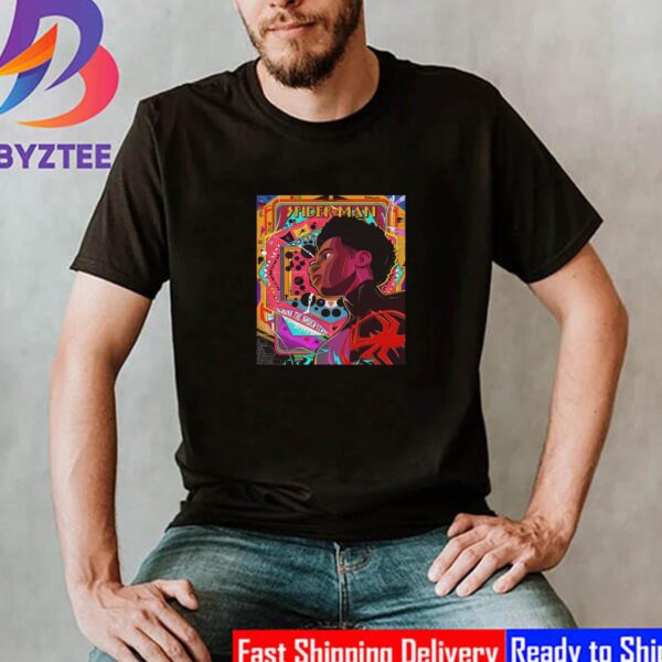 Official New Poster For Spider Man In Spider Man Across The Spider Verse Unisex T-Shirt