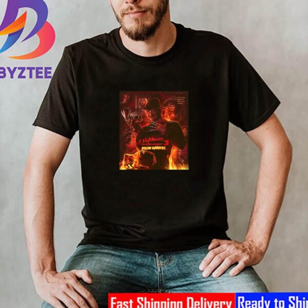 Official Poster For A Nightmare On Elm Street 3 Dream Warriors Movie Unisex T-Shirt