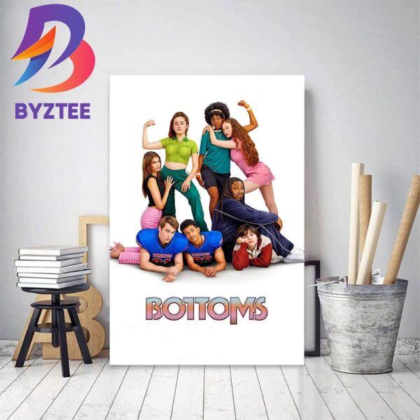 Official Poster For Bottoms Movie Home Decor Poster Canvas