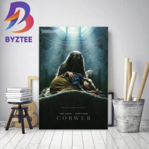 Official Poster For Cobweb With Starring Lizzy Caplan And Antony Starr Home Decor Poster Canvas