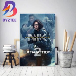 Official Poster For Extraction 2 Home Decor Poster Canvas