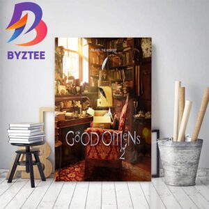 Official Poster For Good Omens 2 Unravel The Mystery Home Decor Poster Canvas