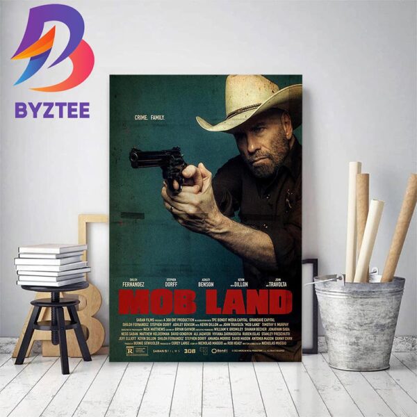 Official Poster For Mob Land Home Decor Poster Canvas