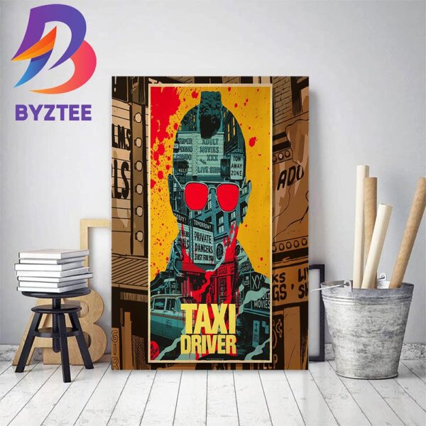 Official Poster For Taxi Driver Regular Home Decor Poster Canvas