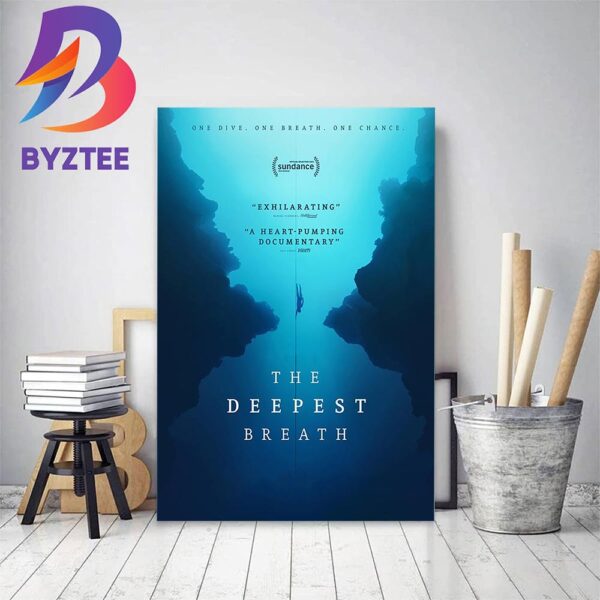 Official Poster For The Deepest Breath Home Decor Poster Canvas