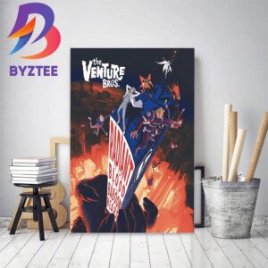 Official Poster For The Venture Bros Radiant Is The Blood Of The Baboon Heart Home Decor Poster Canvas