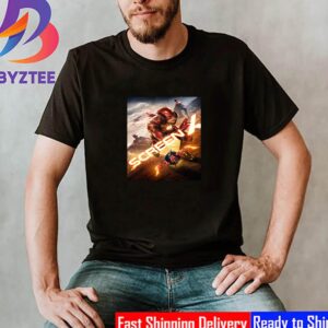 Official ScreenX Poster For The Flash Worlds Collide Unisex T-Shirt
