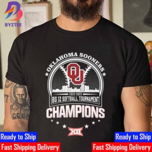 Oklahoma Sooners Womens Softball Champions 2023 City Skyline Unisex T-Shirt