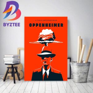 Oppenheimer New Poster Art By Fan Home Decor Poster Canvas