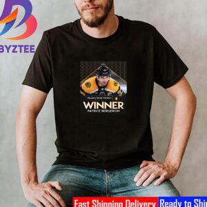 Patrice Bergeron Is The 2023 Frank J Selke Trophy Winner For The Sixth Time Unisex T-Shirt