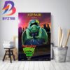 Rose Byrne Is Leatherhead In Teenage Mutant Ninja Turtles Mutant Mayhem Home Decor Poster Canvas