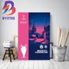 Poster For The Nerazzurri Inter Milan In UEFA Champions League Istanbul 2023 Final Home Decor Poster Canvas