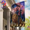 Presidents Are Temporary Trump Is Forever Flag Donald Trump Flag Political For Outdoor Decor 2 Sides Garden House Flag