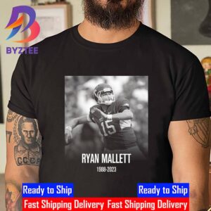 RIP Former Arkansas QB Ryan Mallett 1988 2023 Unisex T-Shirt