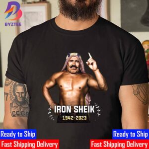 RIP Legend WWE Hall Of Famer The Iron Sheik 1942 2023 Thank You For The Memories Unisex T-Shirt